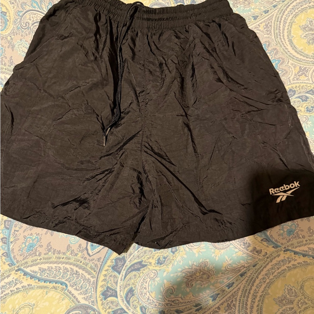 Reebok Men's Athletic Black Shorts